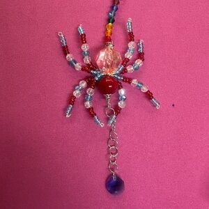 Colorful Beaded Spider Sun CTcwr